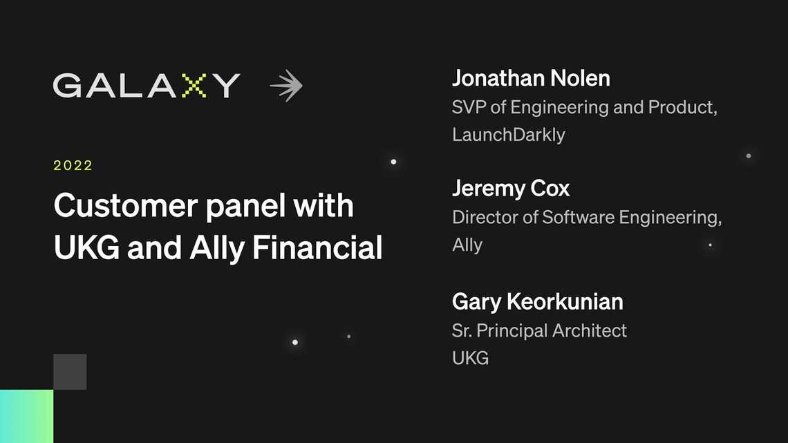 Customer panel with UKG and Ally Financial