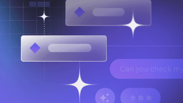 An illustration showing management of an AI application.