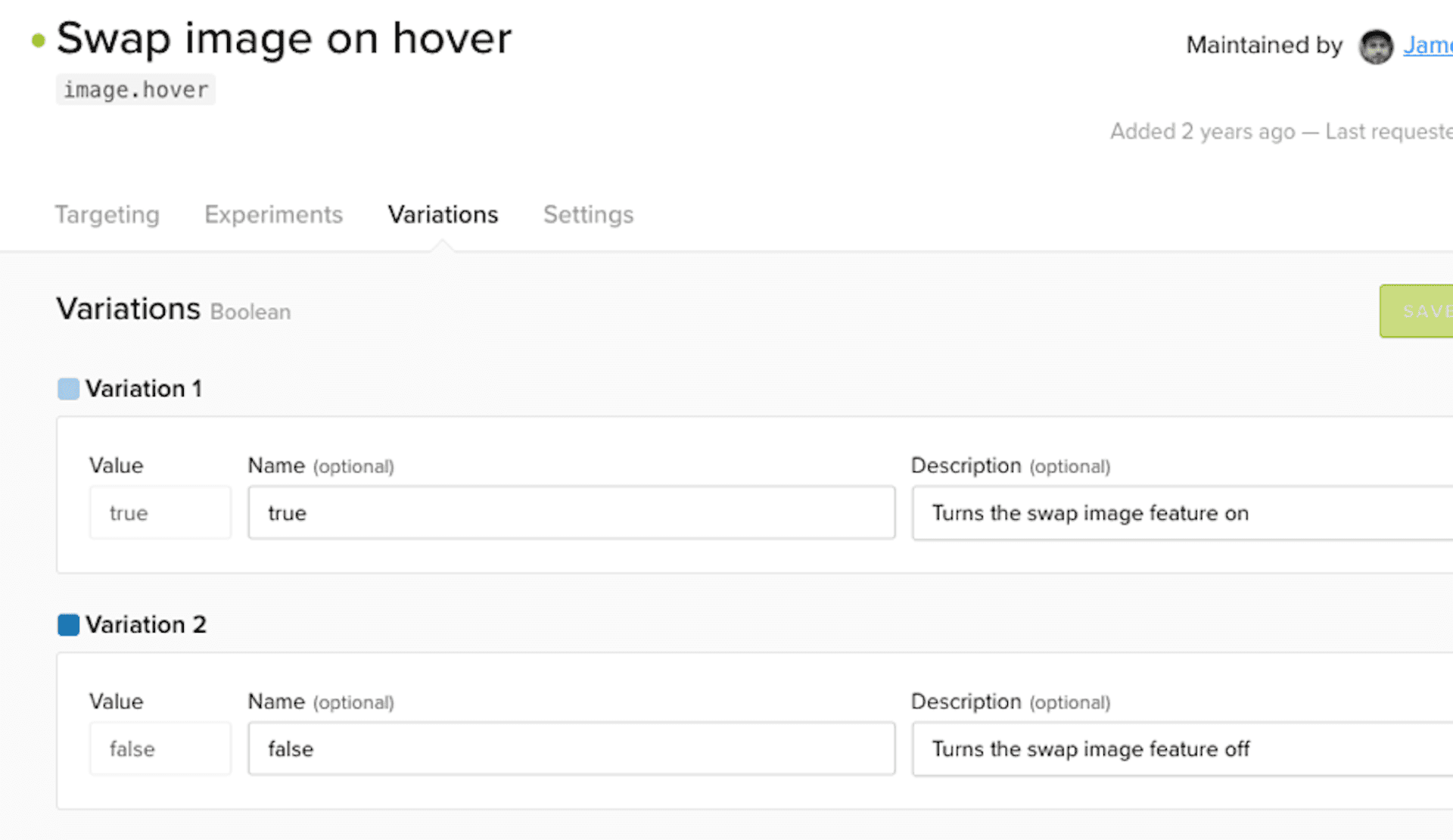 Launched: Feature Flag Variation Editing featured image